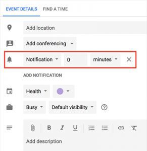 Google calendar Benefits