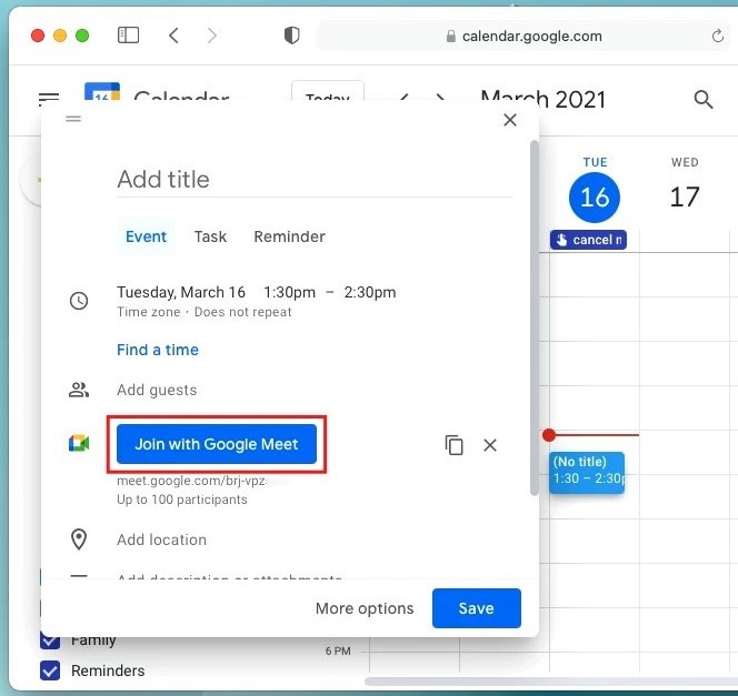 How to attend Google Meet from Google Calendar? [Tutorial]