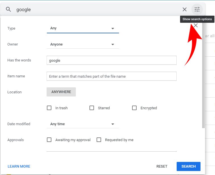 Google Drive Features