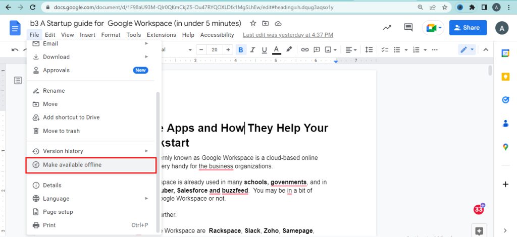 Google Docs