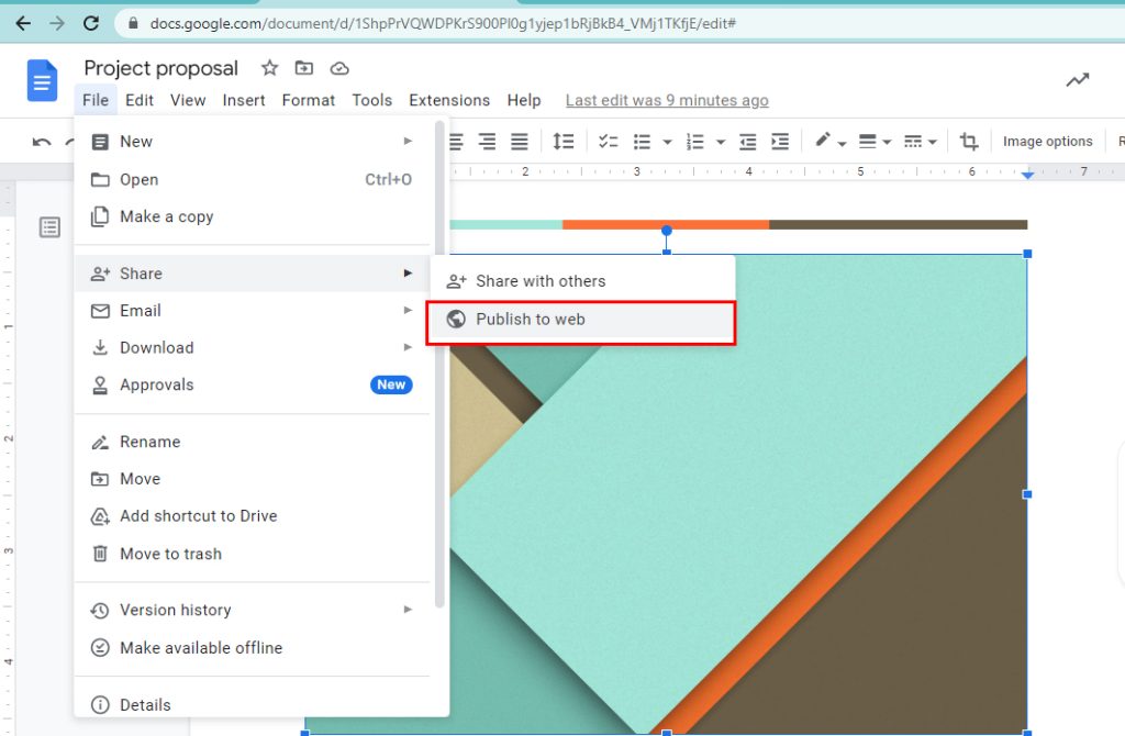 Google Docs Tips and Tricks Publish to web