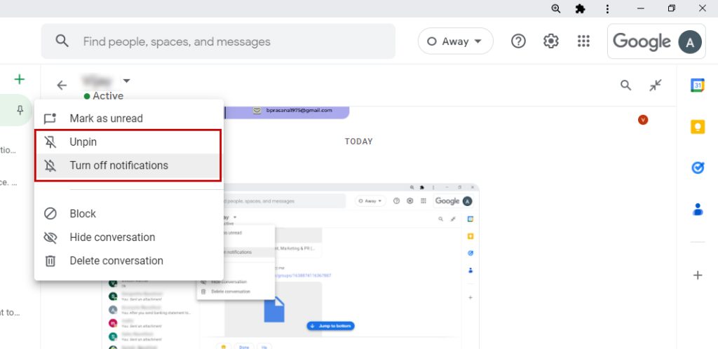 Google Chat Collaboration