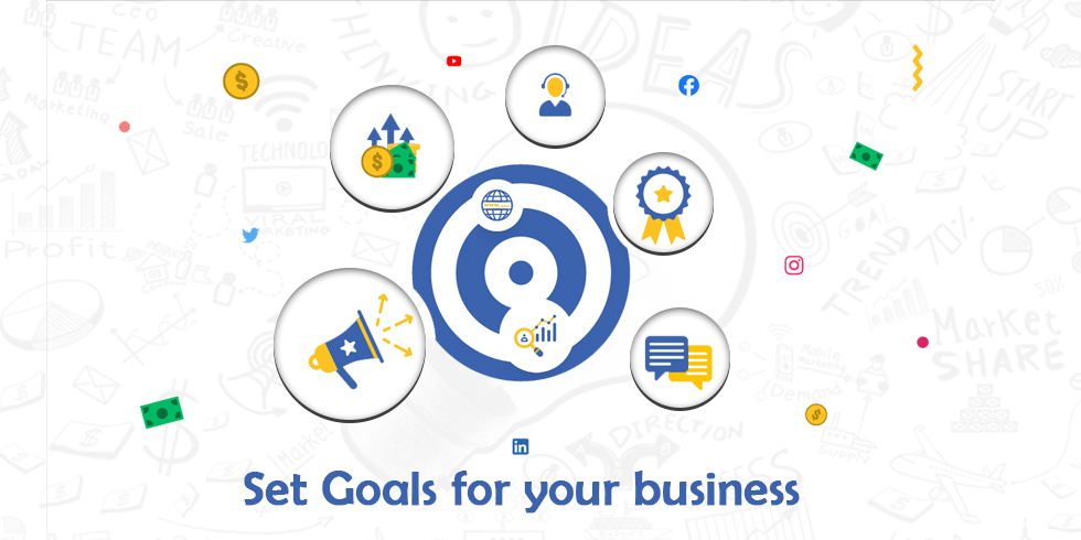 set goals for your business