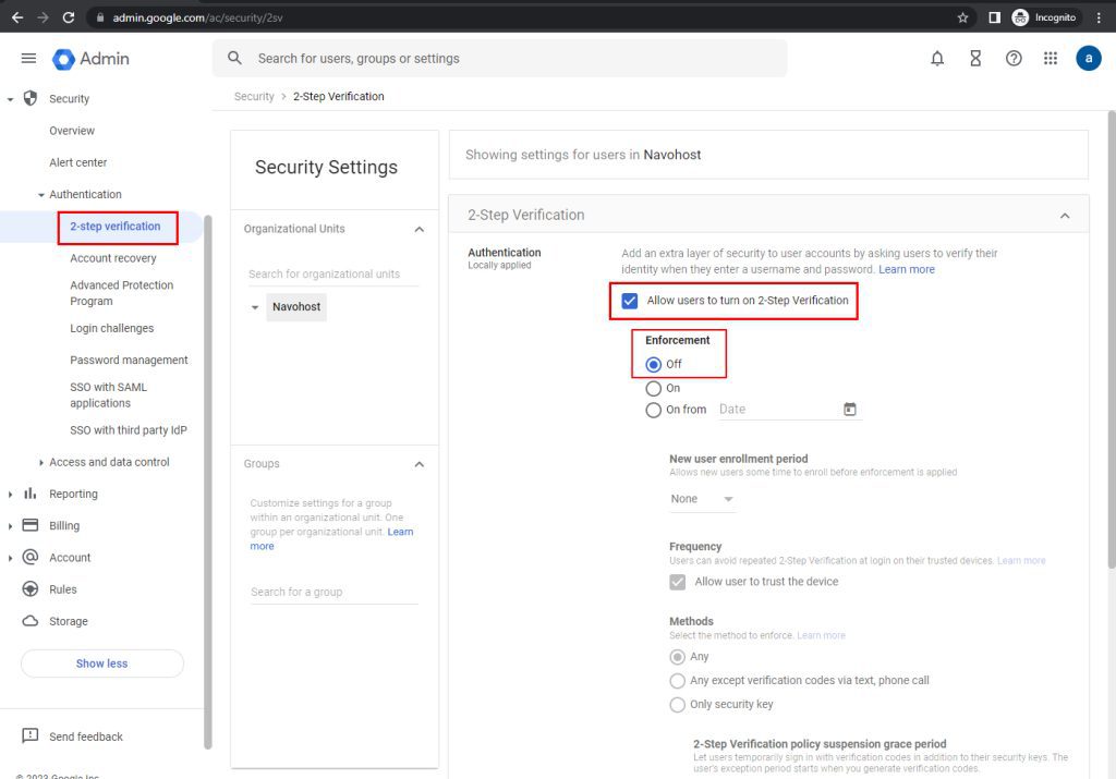 How to Enable Google Workspace 2-Step Verification? [Steps]