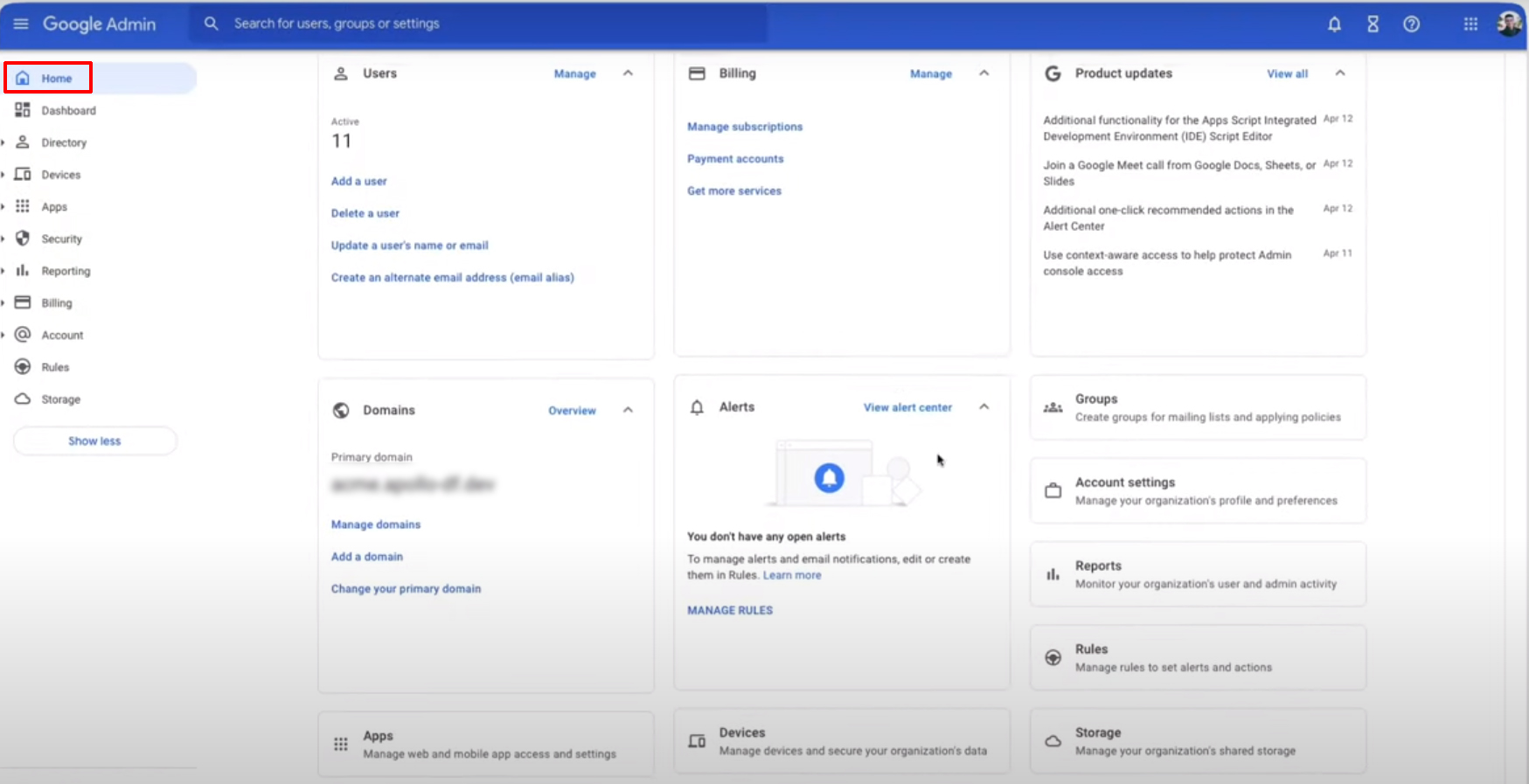 Increase Storage in Google Workspace