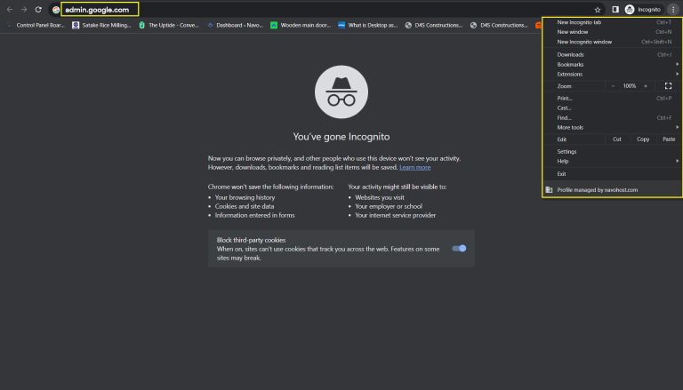 How to Troubleshoot Admin console sign-in Error?