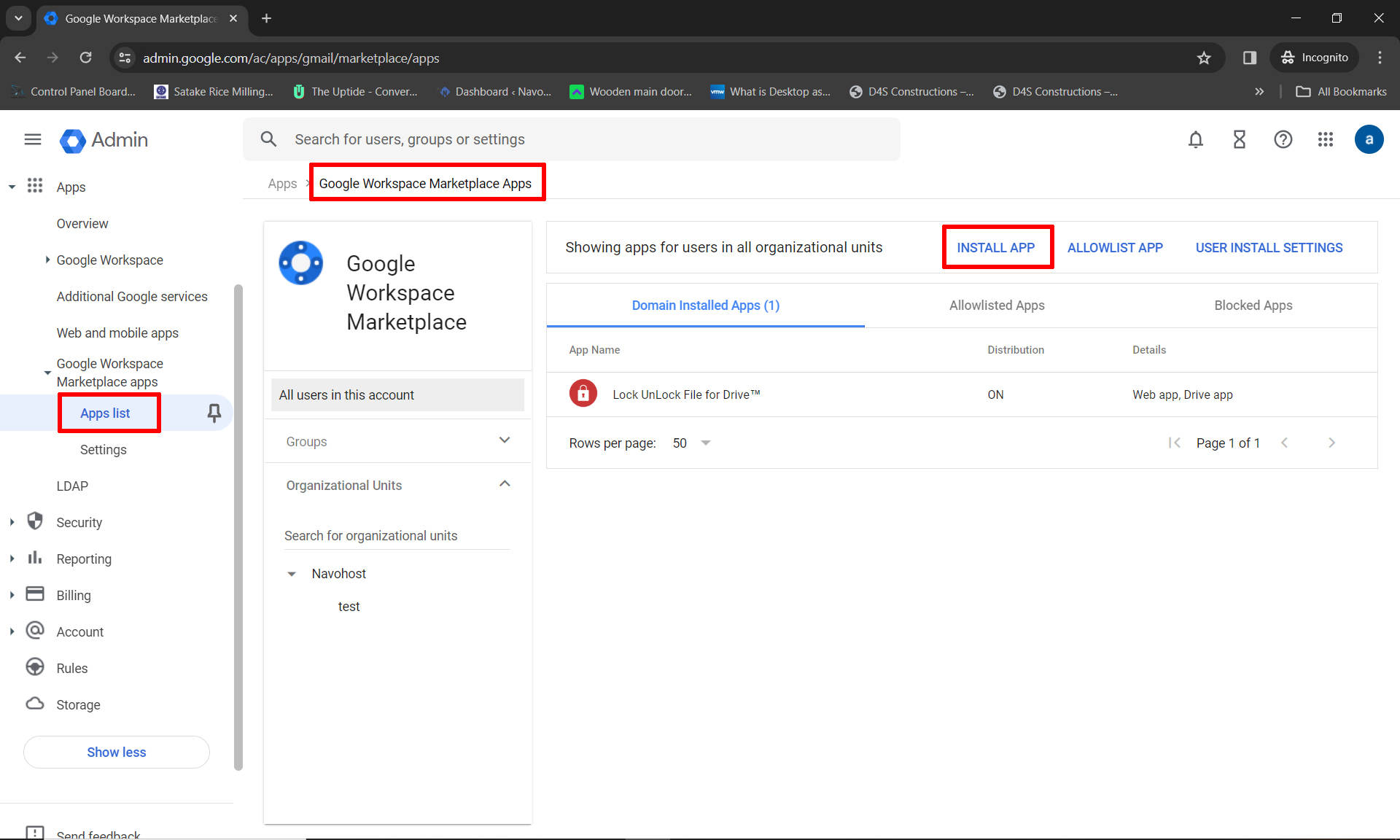 Google Workspace Marketplace