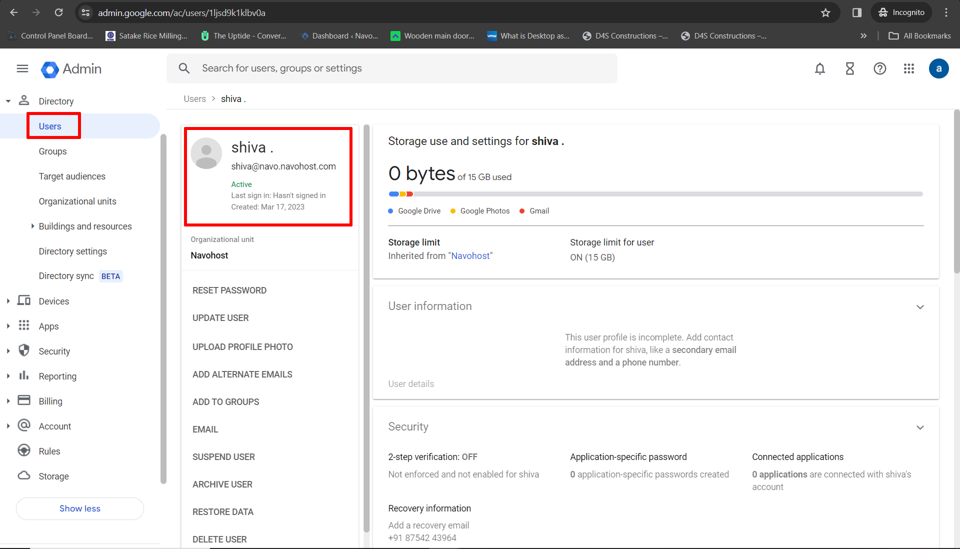 click the profile avatar
