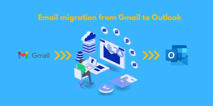 migrating data : Migration from Gmail to outlook