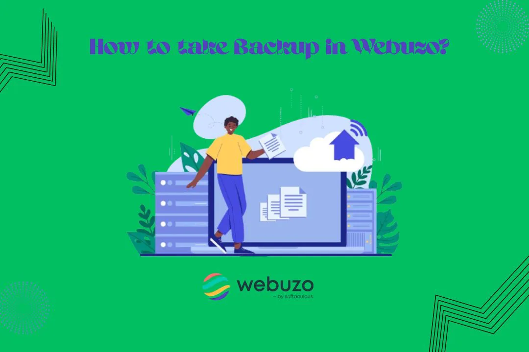 Take Backup in Webuzo