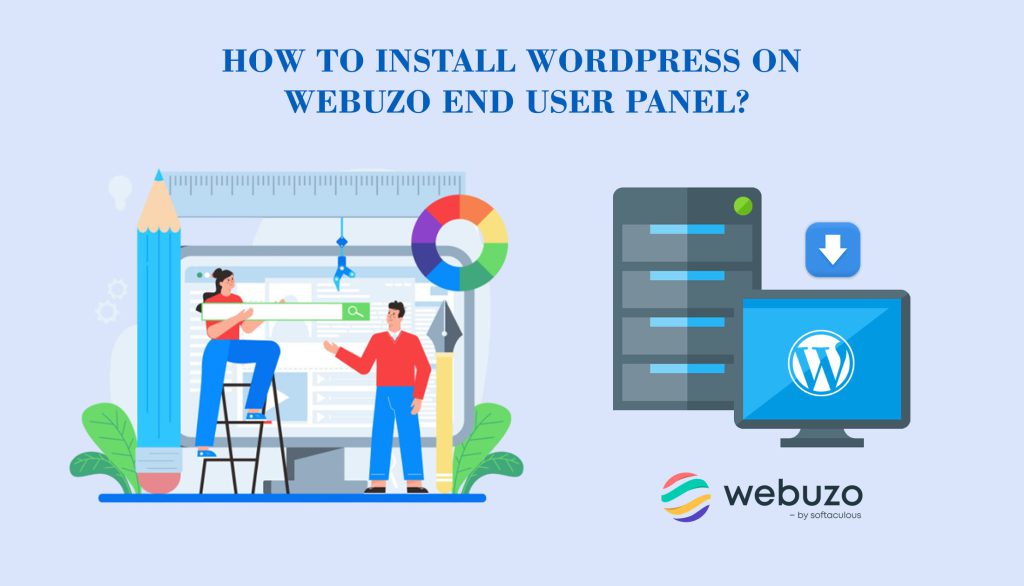 How to install WordPress on webuzo end user panel?