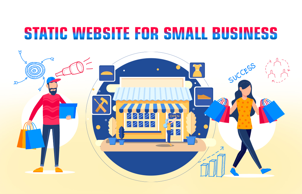 New Static Website Design Update for Small Business