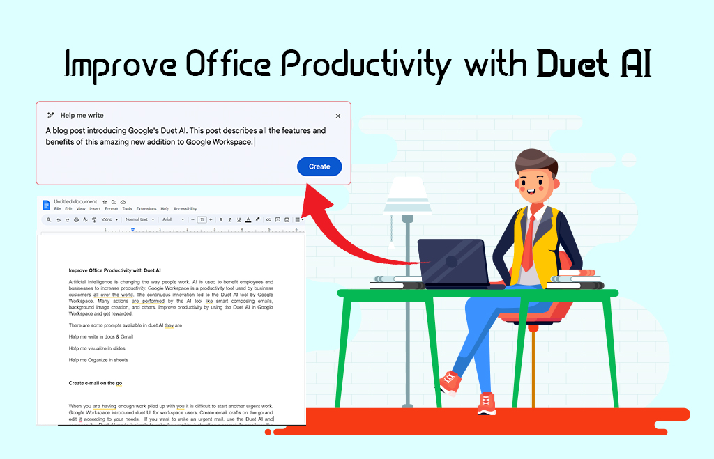 Duet AI Google Workspace New Office Productivity Improvement