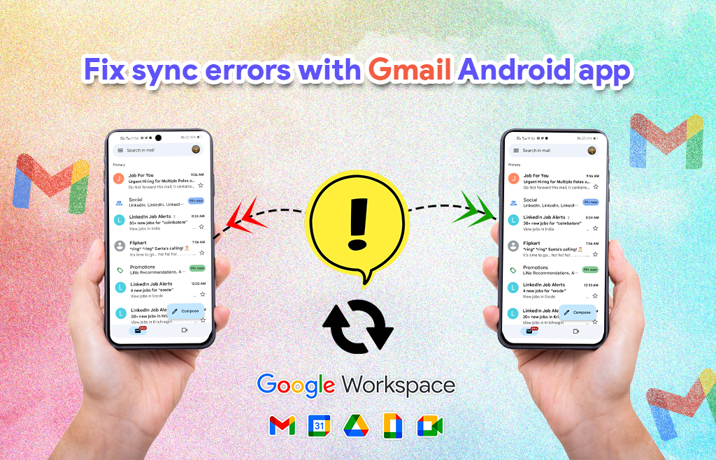 How to Fix Sync Errors with the Gmail Android app?