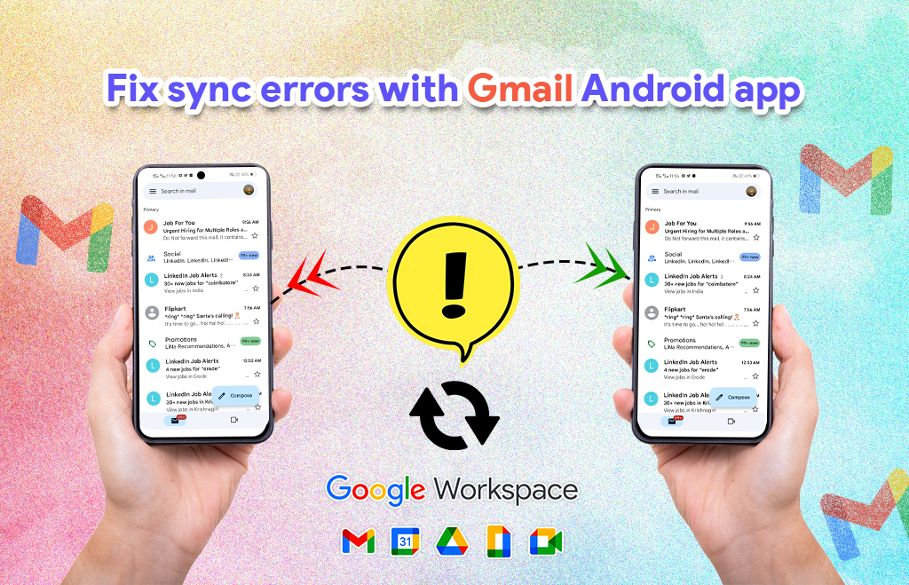 How to Fix Sync Errors in the Gmail Android app?